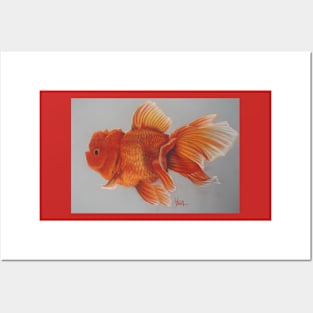 Red Goldfish Posters and Art